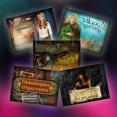 Hidden Object Games - Hidden Object Stories 5-in-1