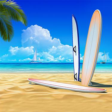 Hidden Object Games - Vacation Paradise - California