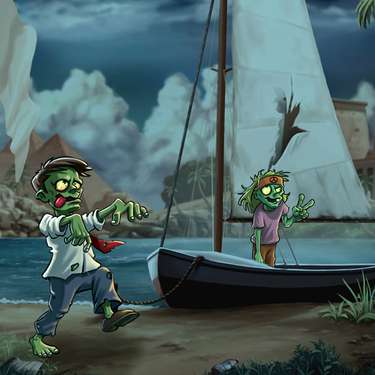 Card Games - Zombie Solitaire 2 - Chapter Three